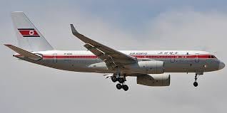 Air Koryo Tupolev Tu-204 plane.