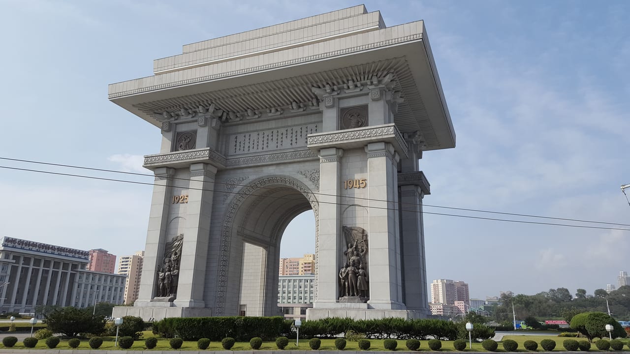 Pyongyang Arch of Triumph.
